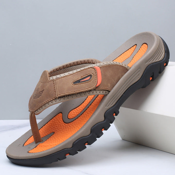 HUDSON LEATHER SANDALS