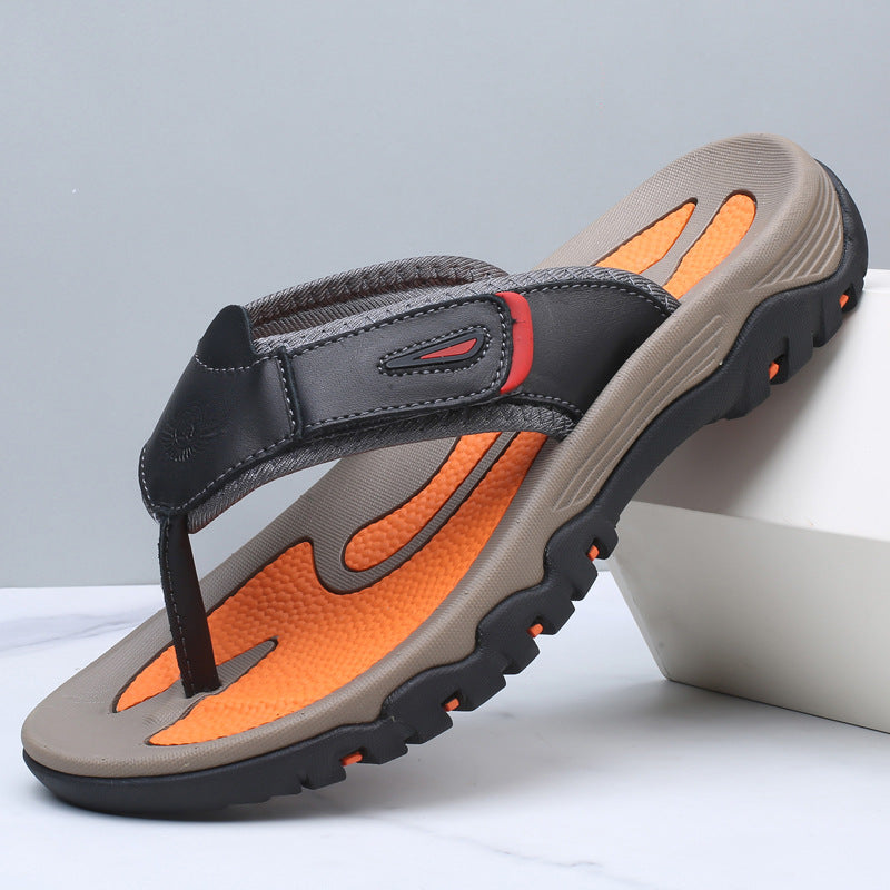HUDSON LEATHER SANDALS