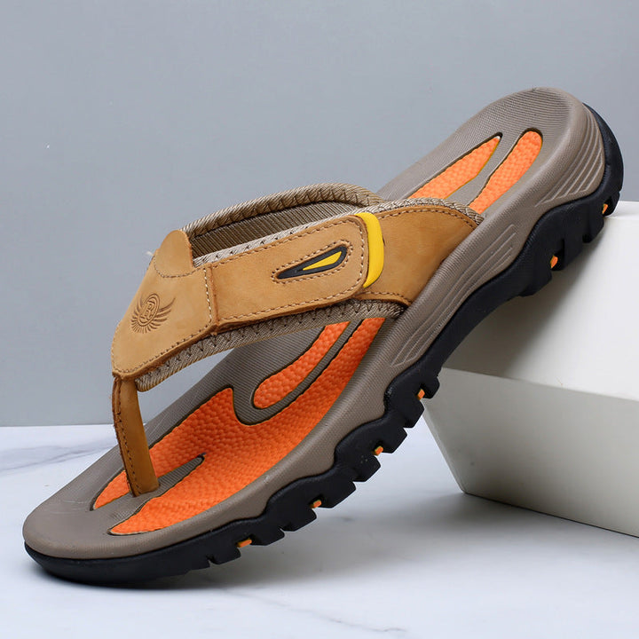HUDSON LEATHER SANDALS