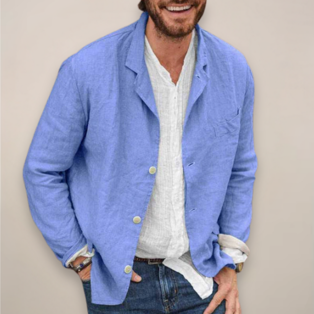 Newton| Relaxed Breathable Linen Summer Blazer