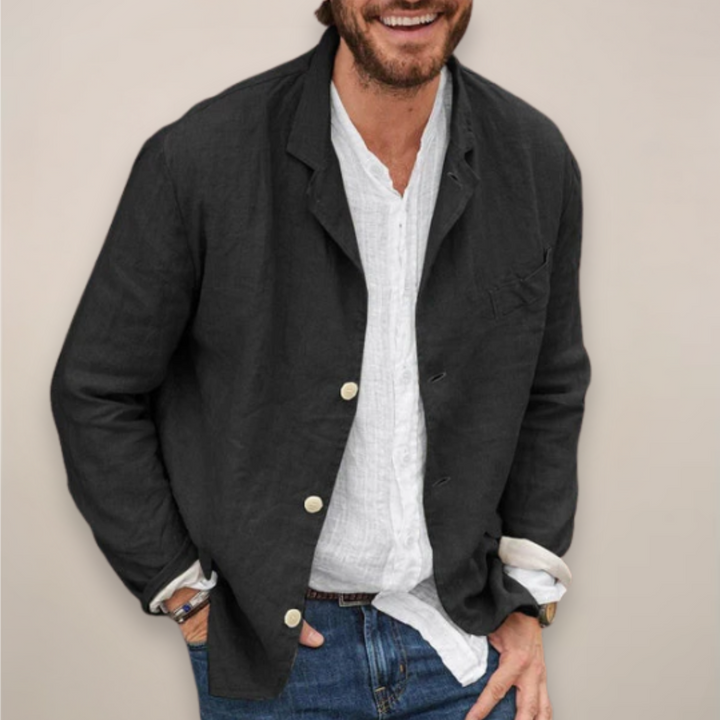 Newton| Relaxed Breathable Linen Summer Blazer