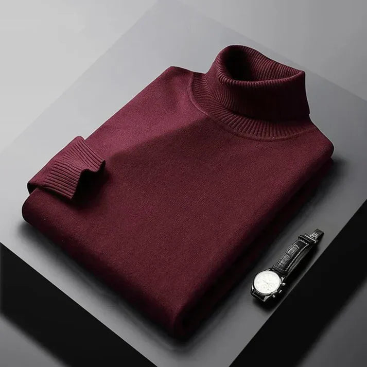 Lorenzo™ Premium Cashmere Turtleneck