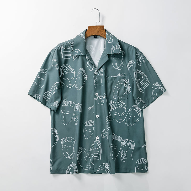 Matteo - Cuban Collar Summer Shirt