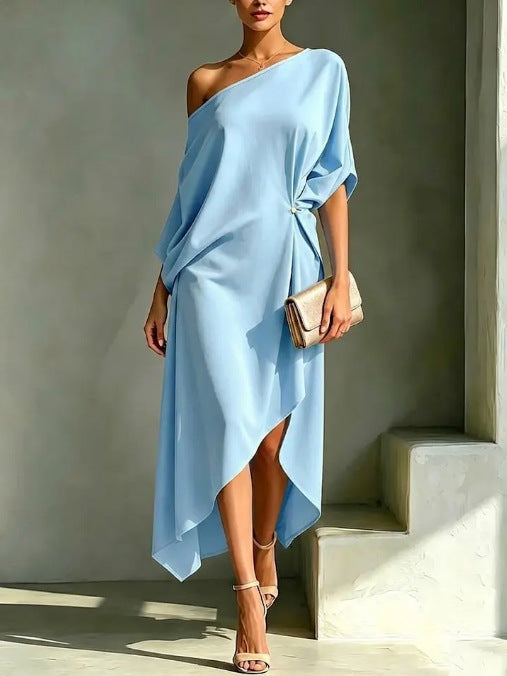 Aveline - Elegant Asymmetric Dress