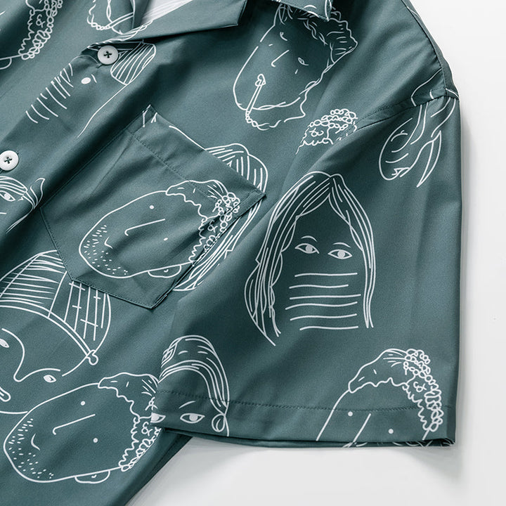 Matteo - Cuban Collar Summer Shirt
