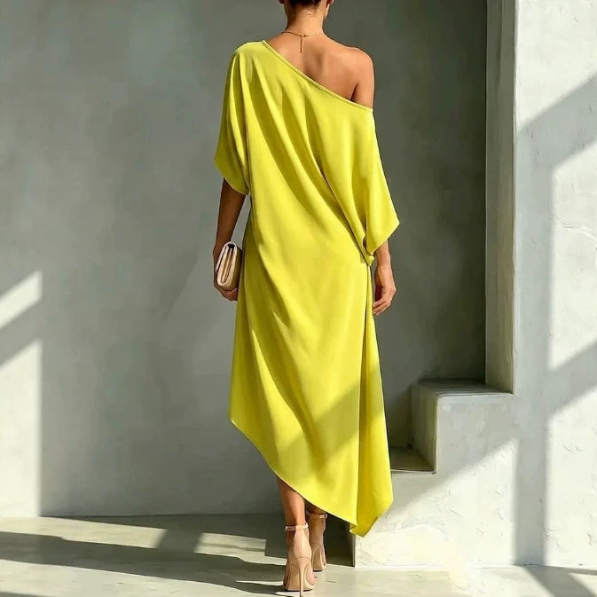 Aveline - Elegant Asymmetric Dress