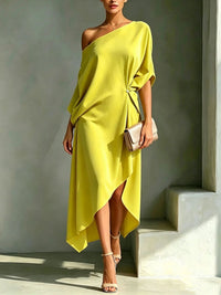 Aveline - Elegant Asymmetric Dress