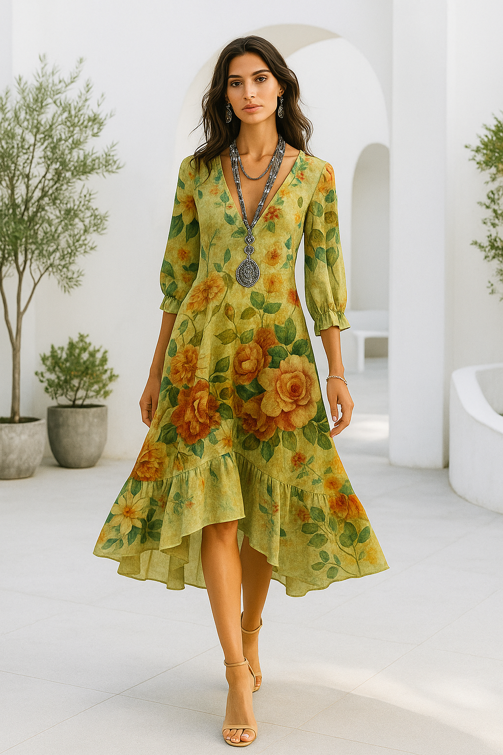 Marina | Bohemian style dress