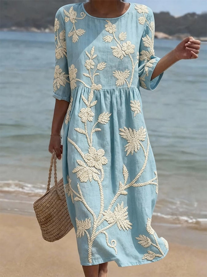 Rachel | Vintage Embroidered Dress