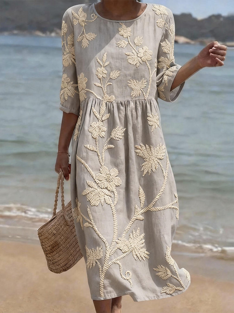 Rachel | Vintage Embroidered Dress