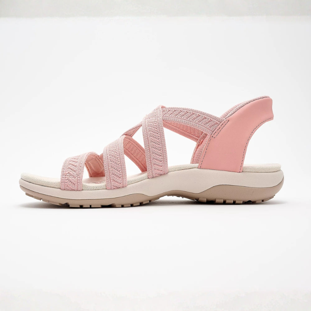 Marova Knit Crossover Sandals