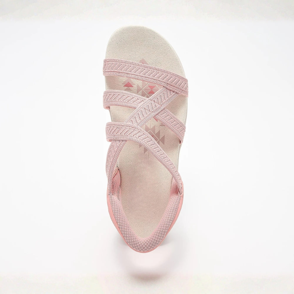 Marova Knit Crossover Sandals
