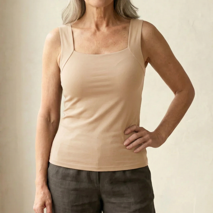 Lauren | Built-In Comfort Bra Tank Top