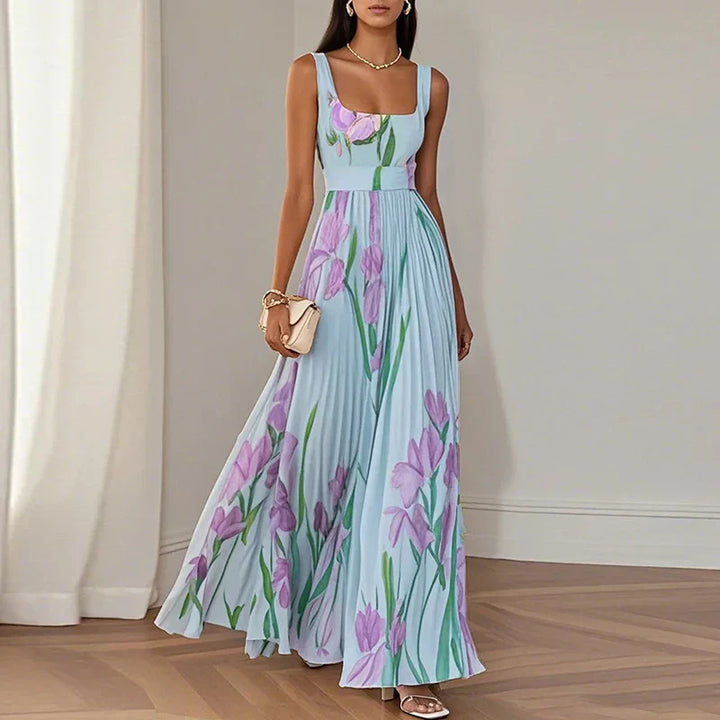 Suri - Floral A-Line Maxi Dress