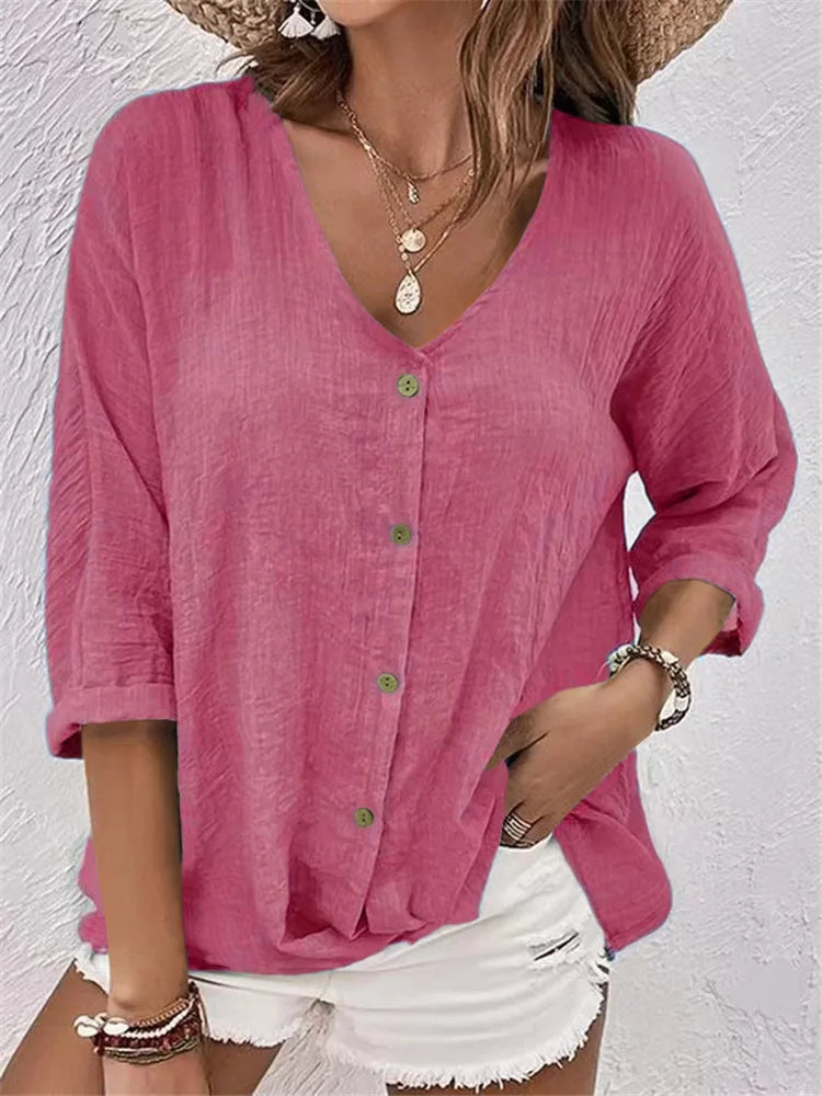 Annika - Linen Shirt