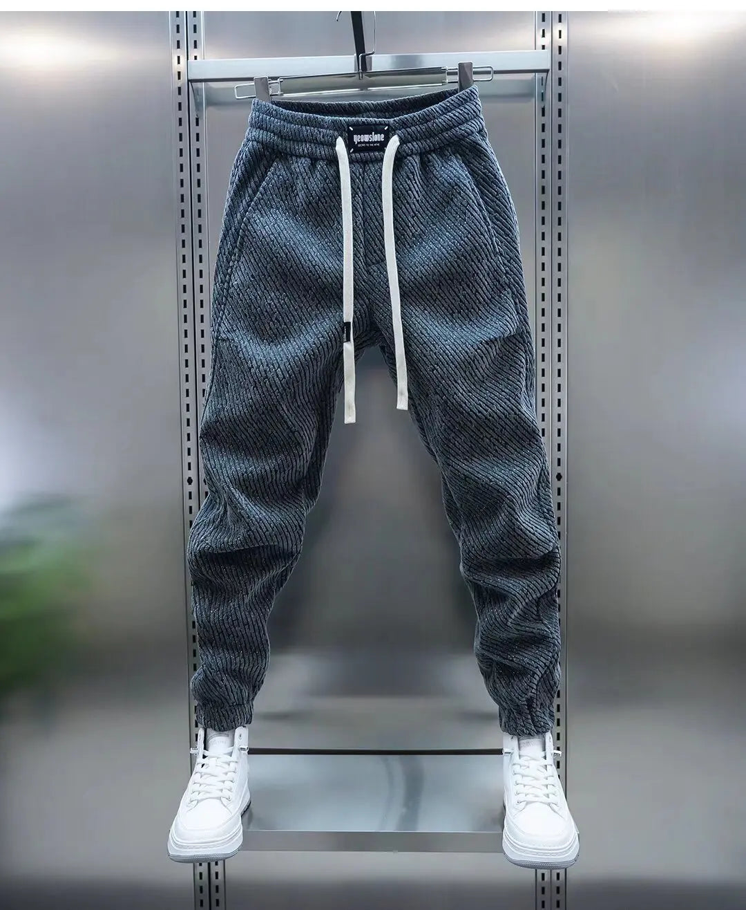 Riley - Casual Pants with Pattern