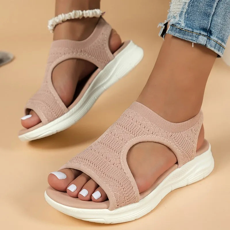 Nora - Knit Comfort Sandals