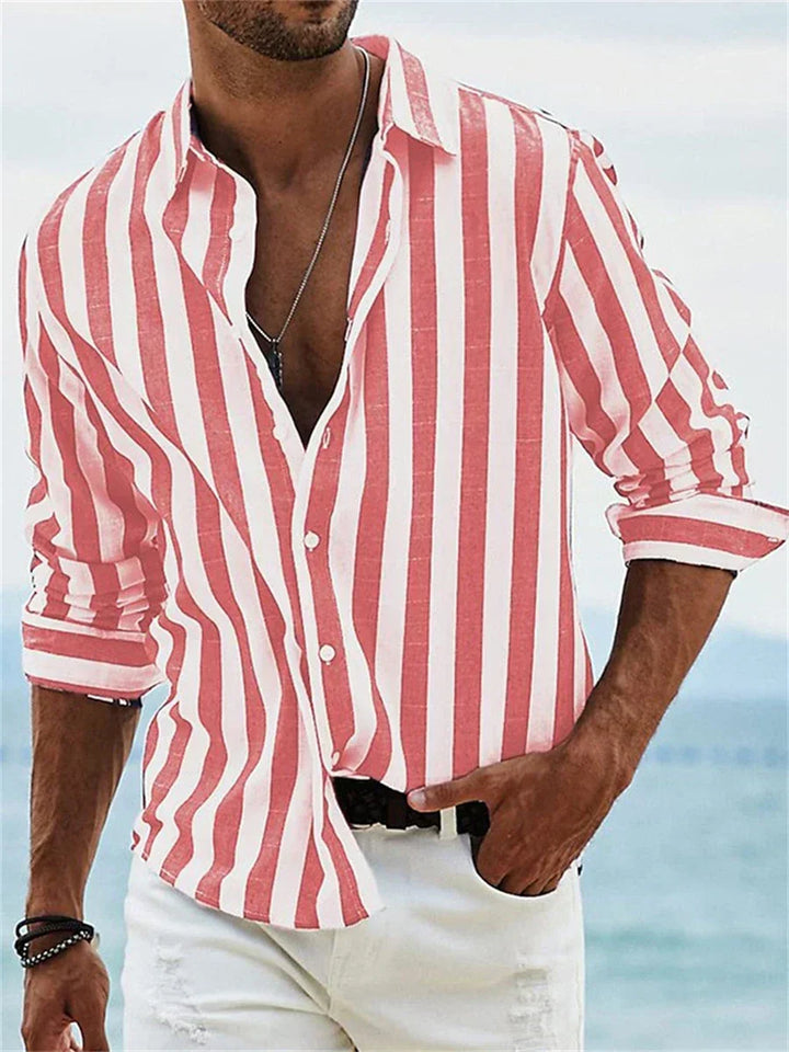 Bellagio™ | Lightweight Striped Summer Shirt