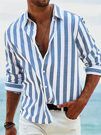 Bellagio™ | Lightweight Striped Summer Shirt