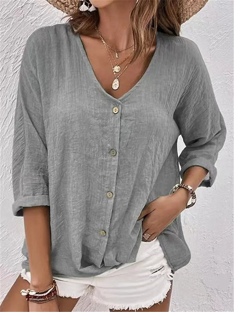 Annika - Linen Shirt