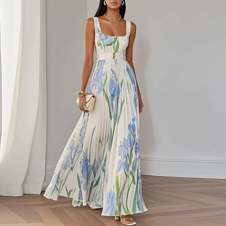 Suri - Floral A-Line Maxi Dress