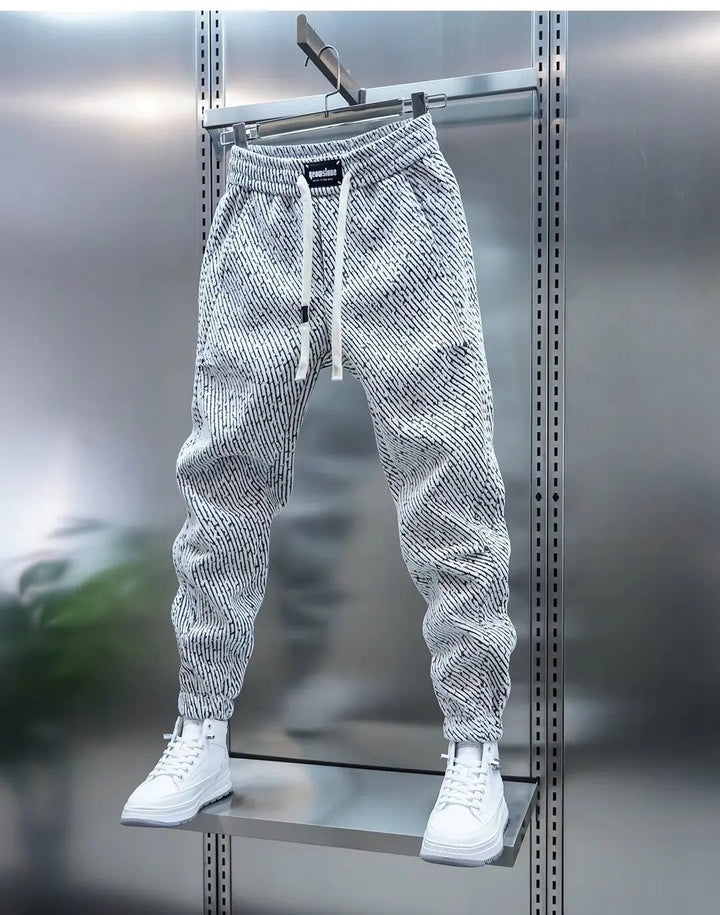 Riley - Casual Pants with Pattern