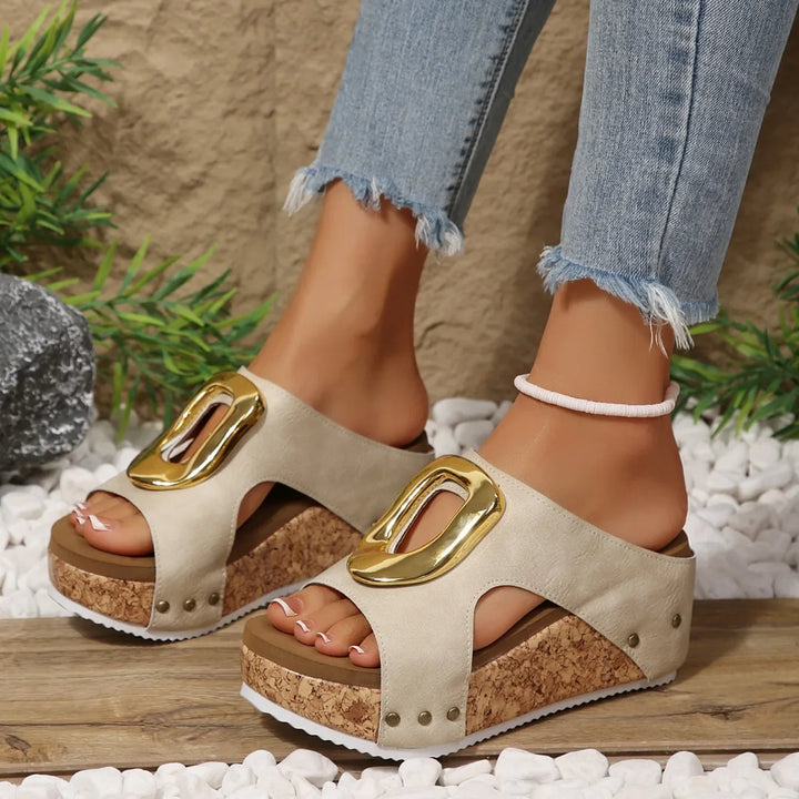 Maya - Cork Wedges