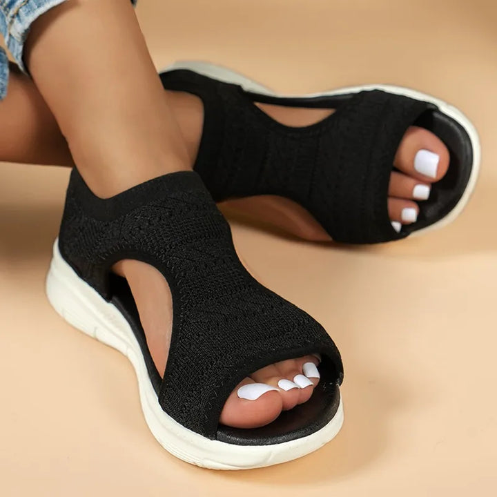 Nora - Knit Comfort Sandals