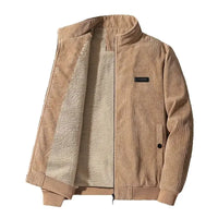 Ako | cord jacket with fleece lining
