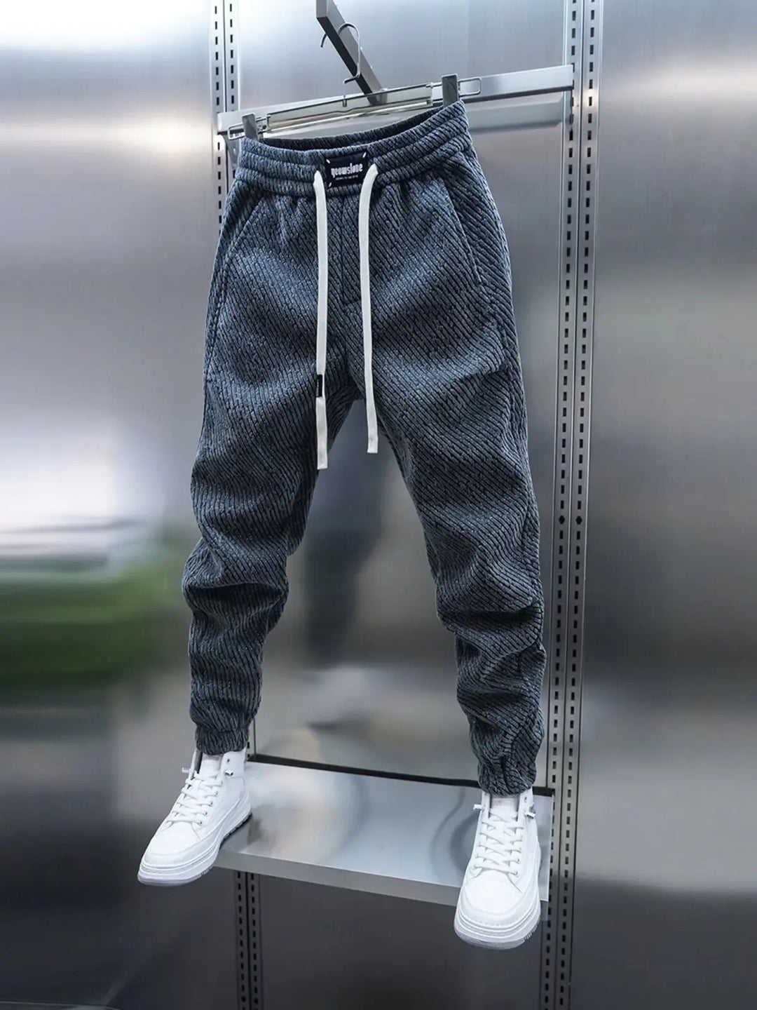 Riley - Casual Pants with Pattern