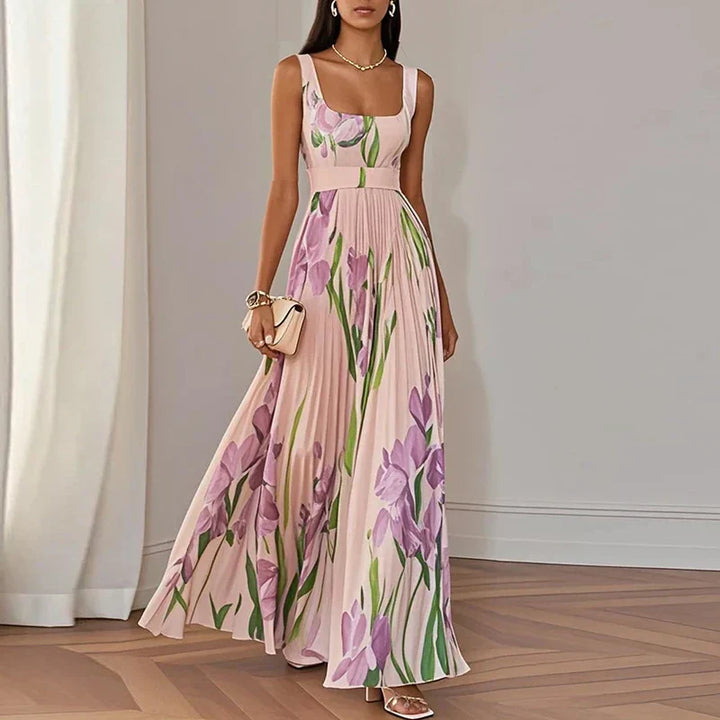 Suri - Floral A-Line Maxi Dress