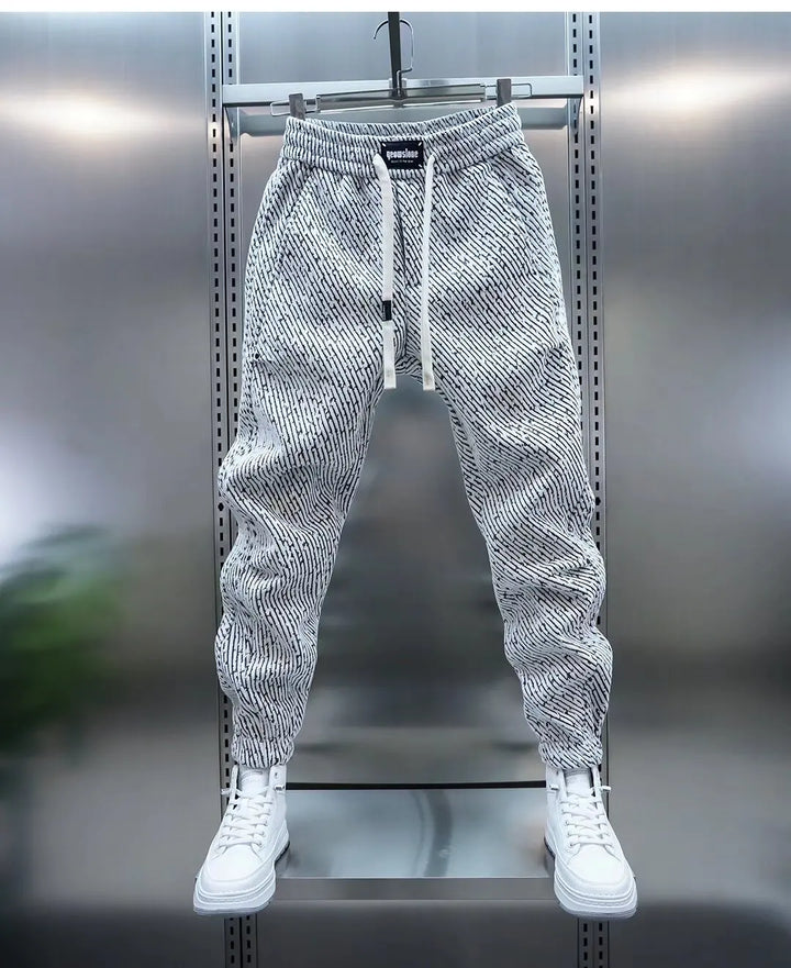 Riley - Casual Pants with Pattern