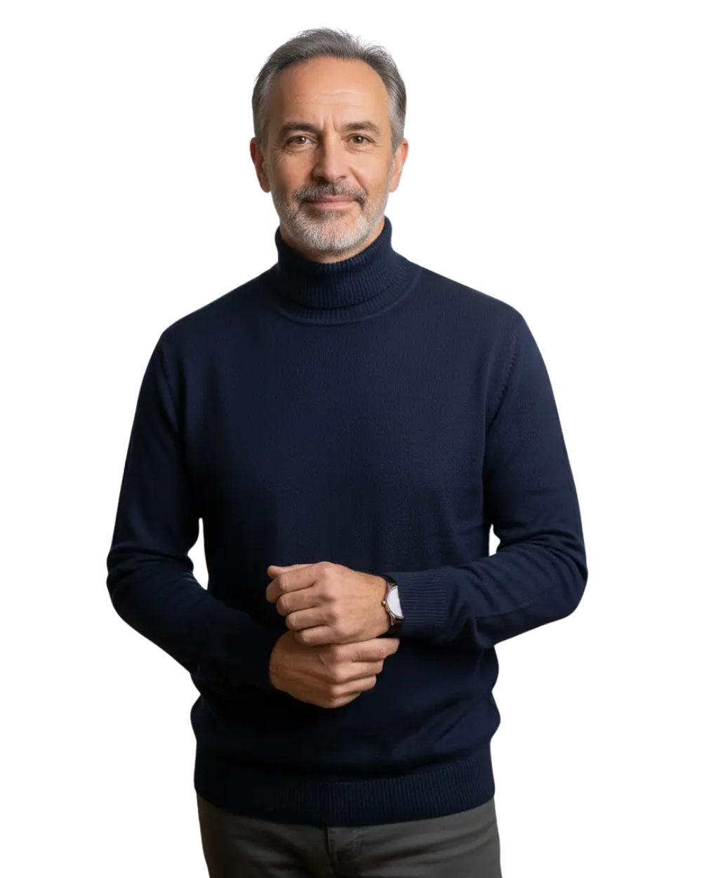 Lorenzo™ Premium Cashmere Turtleneck