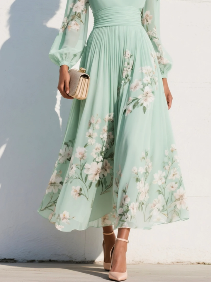 Rianne - Floral Midi Dress