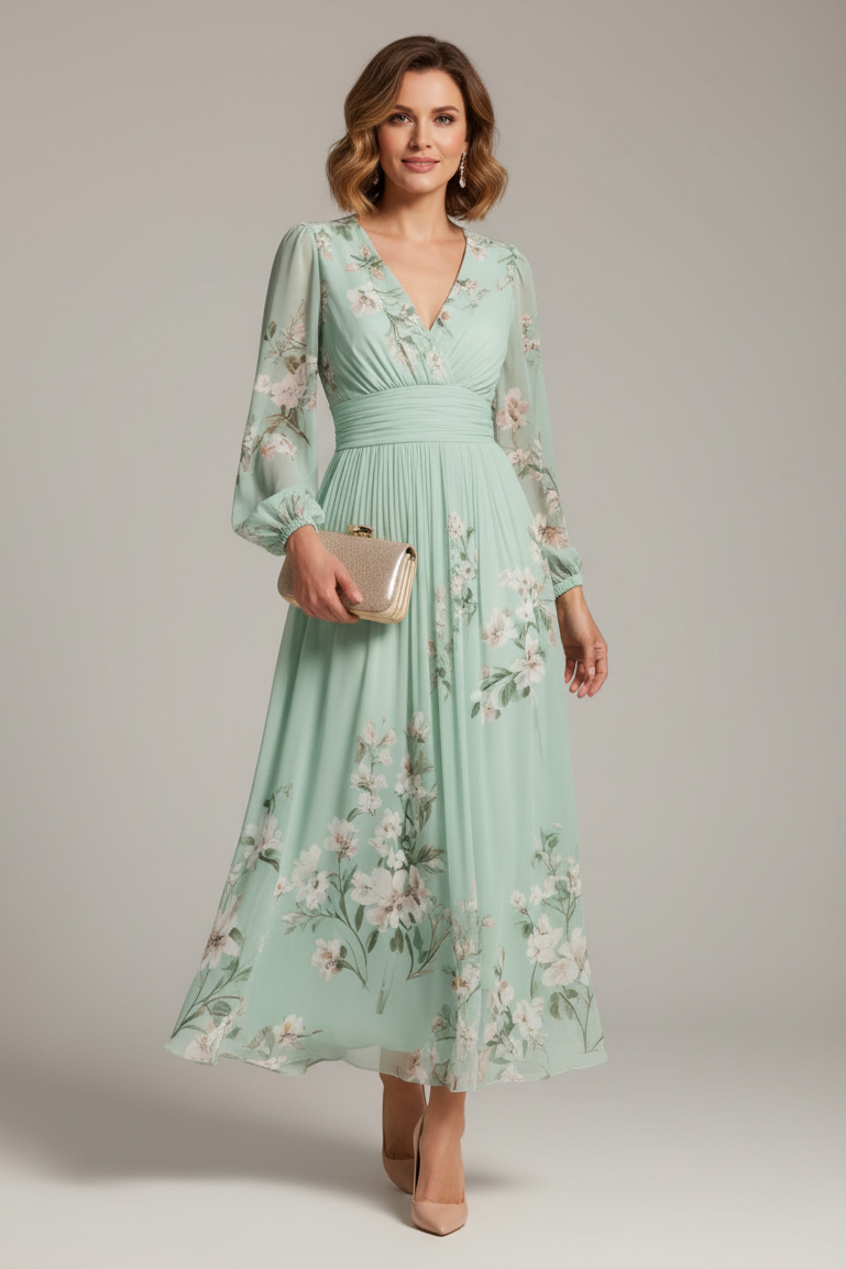 Rianne - Floral Midi Dress