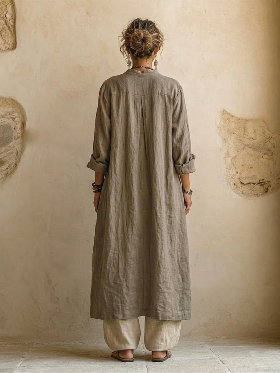 Aurélune Natural 3-Piece Set™ - Premium Cotton and Linen Blend