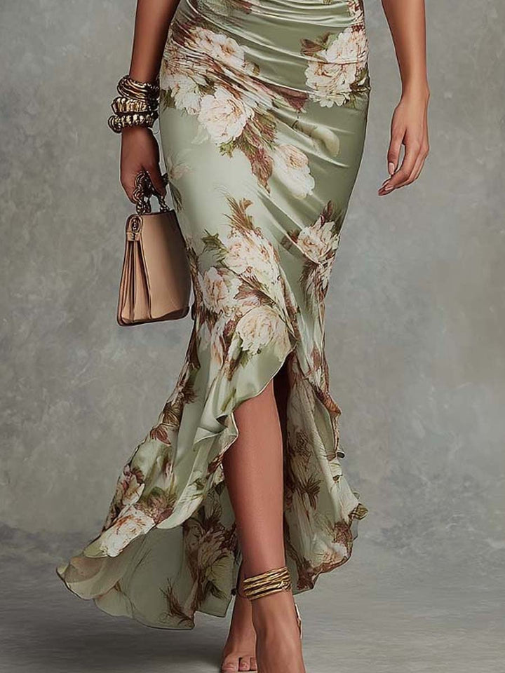 Violetta™ Floral Satin Dress
