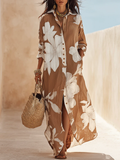 Rosabelle - Floral Chemisier Maxi Dress