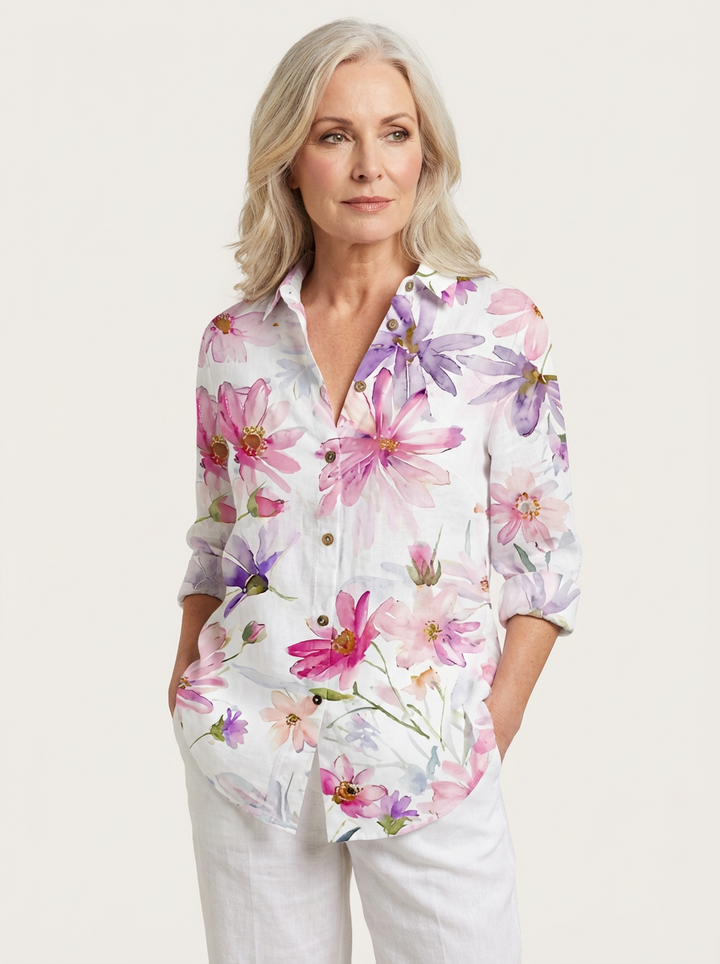 Mira | Soft Petal Blouse