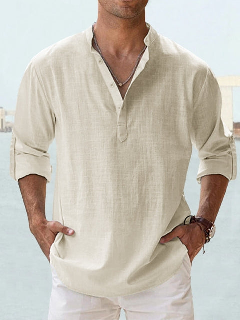 Brandon - Casual Linen Shirt
