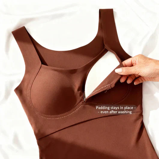 Lauren | Built-In Comfort Bra Tank Top