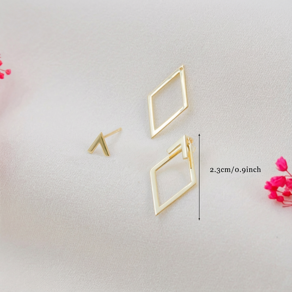 Timeless V-shaped earrings