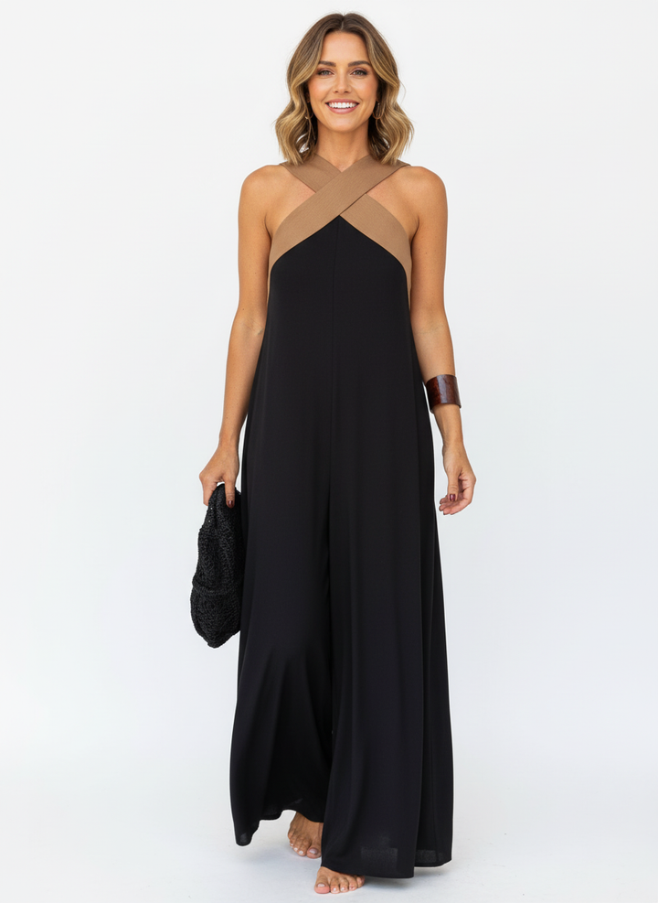 Aimee | Breathable Comfortable Crossed Maxi Dress