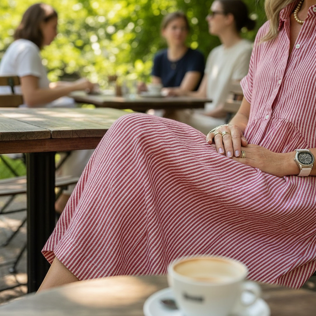 Aurelia™ – Chic Striped Dress