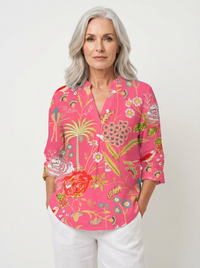 Floriana | Tropical Blossom Blouse
