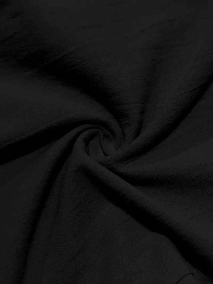 Rovello | WIDE LINEN PANTS WITH DRAWSTRING
