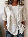 Esmee - Soft Embroidered Linen Top