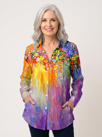 Nola | Sunrise Colors Blouse
