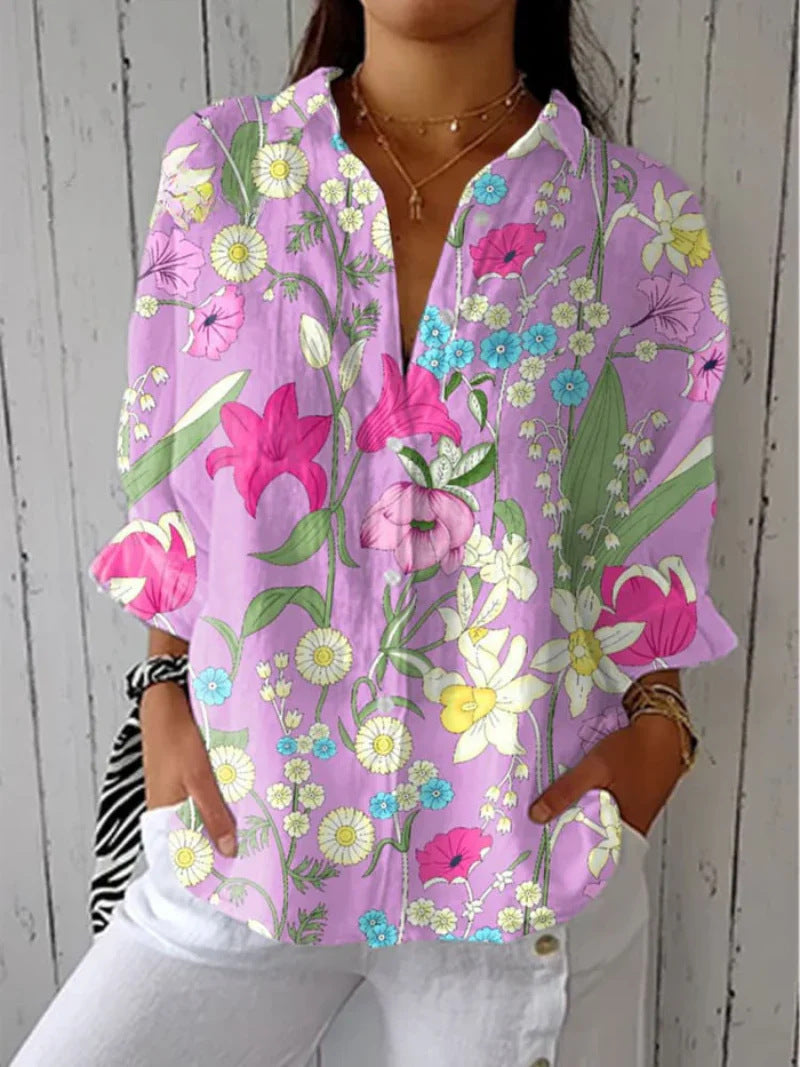 Norah | Pastel Petal Dream Blouse