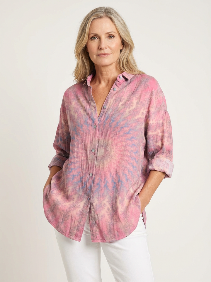 Isaura | Artful Mosaic Blouse